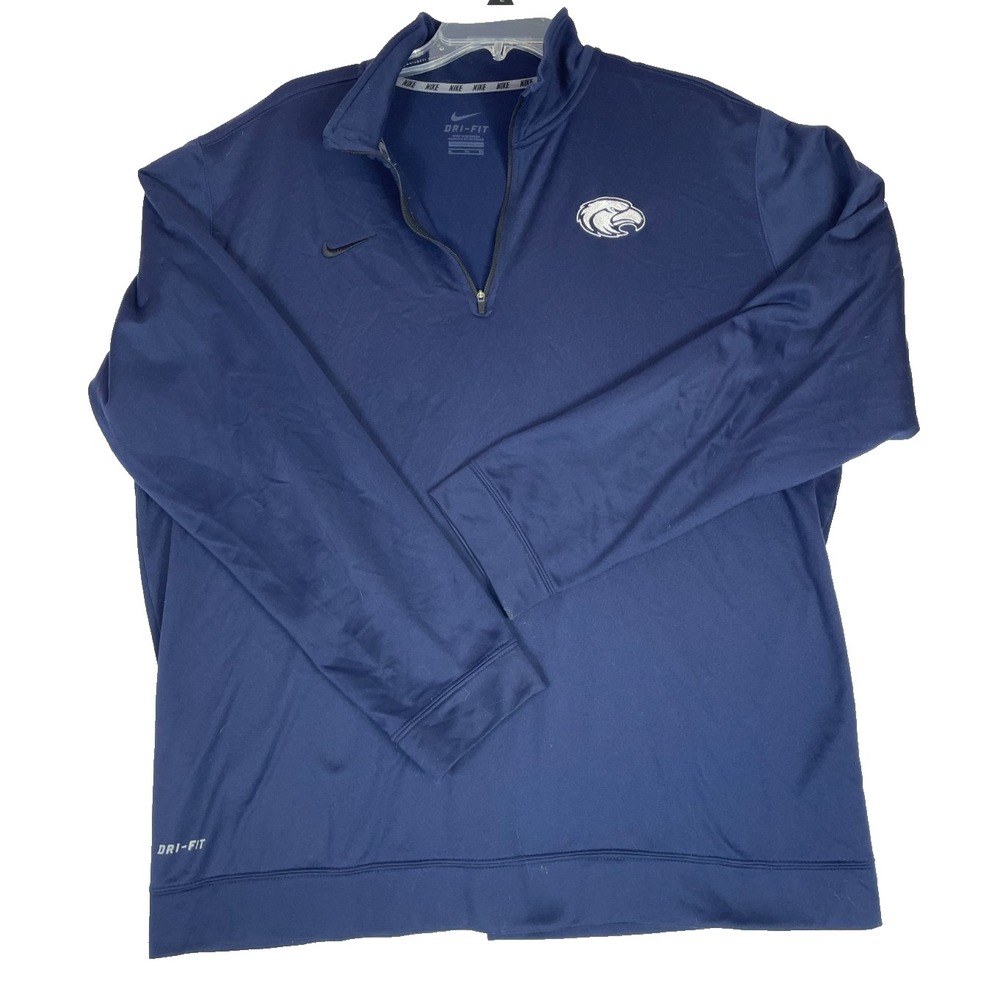 Nike Southern Mississippi Eagles Quarter Zip‎ Pullover Long Sleeve Men's XL